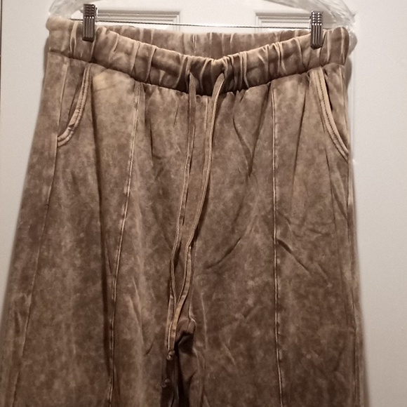 WIDE LEG COOL ACID WASH PANTS - Picture 8 of 11